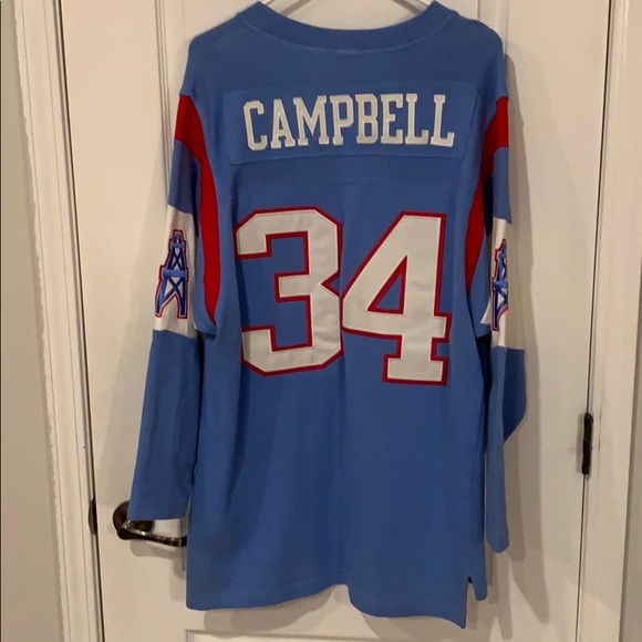 earl campbell jersey number